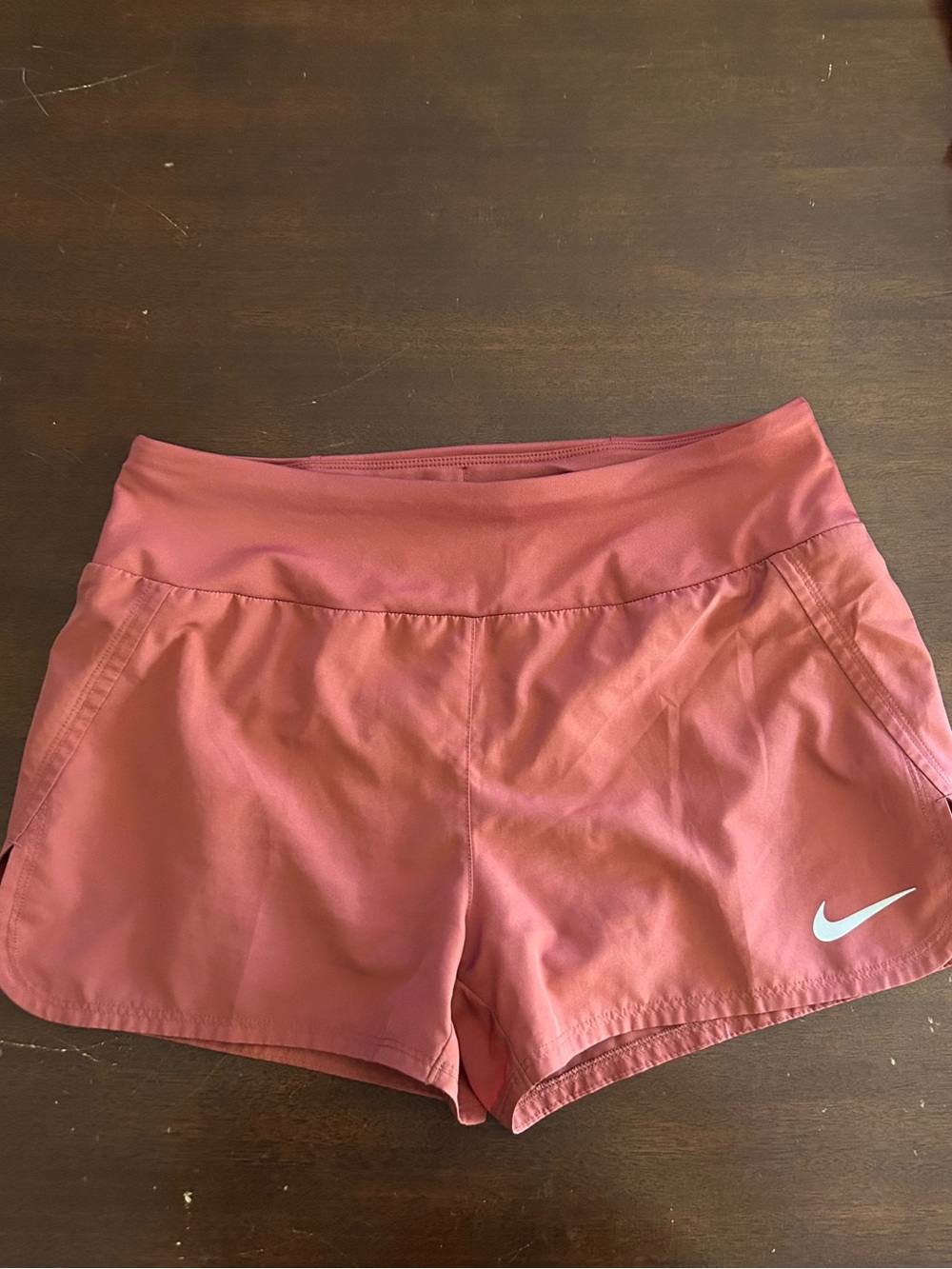 Nike Women's Rusty Rose Athletic Running Shorts